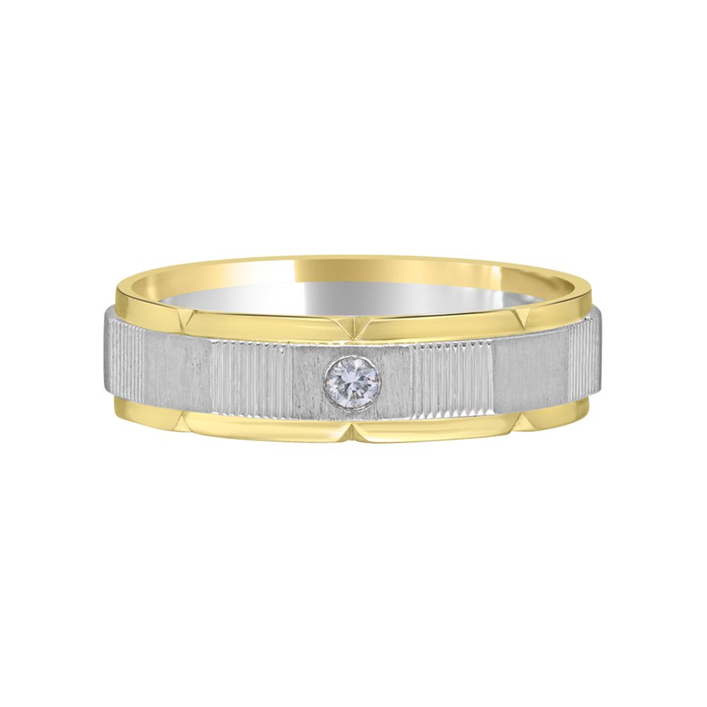 Stately Platinum Finger Ring For Men-Rings-PMR23007