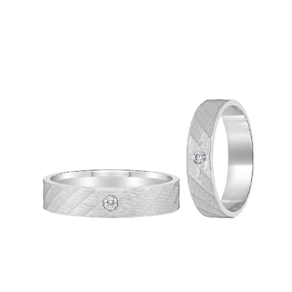 Passionate Pulse Couple Bands-Platinum-OCR23208-D300P0D