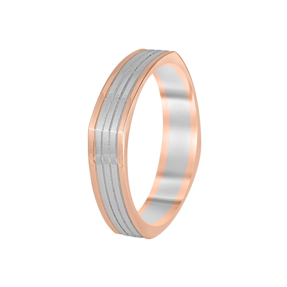 Exquisite Textured 950Pt Platinum Ring-Rings-PMR23030