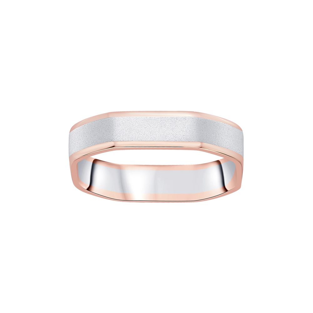 Mens Textured Platinum Ring-Rings-PMR23046