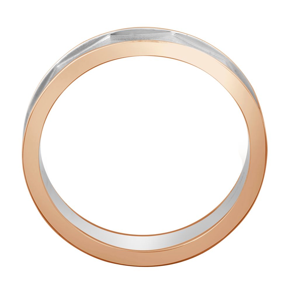 Simple Textured Mens Platinum Ring-Rings-PMR23049