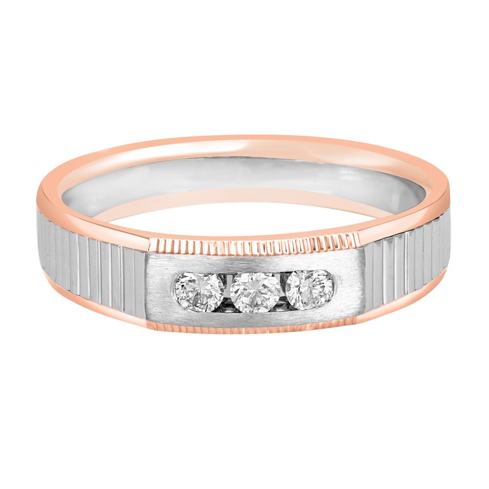 Mesmerising Diamond and Platinum Mens Finger Ring-Rings-PMR23072