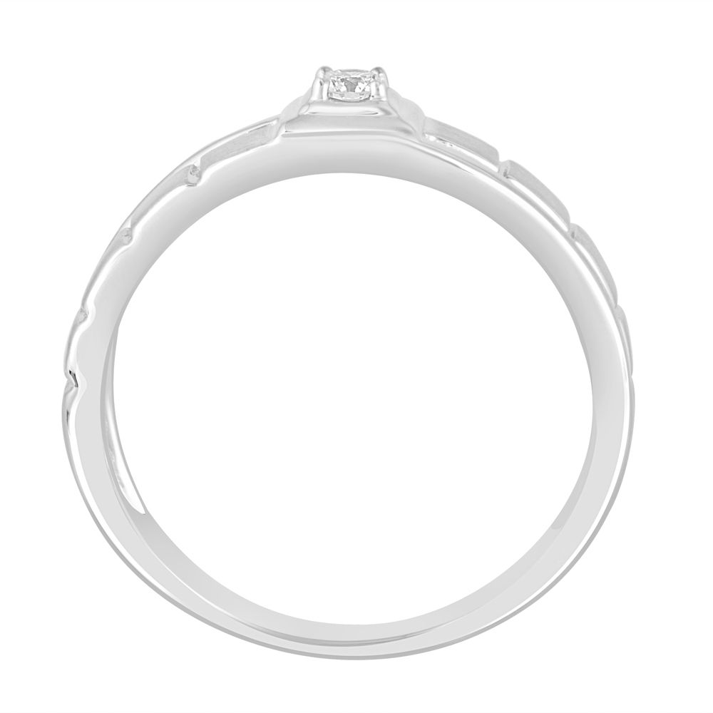 Diamond Finger Ring for Men in Platinum-Rings-PMR23081-D300PPD