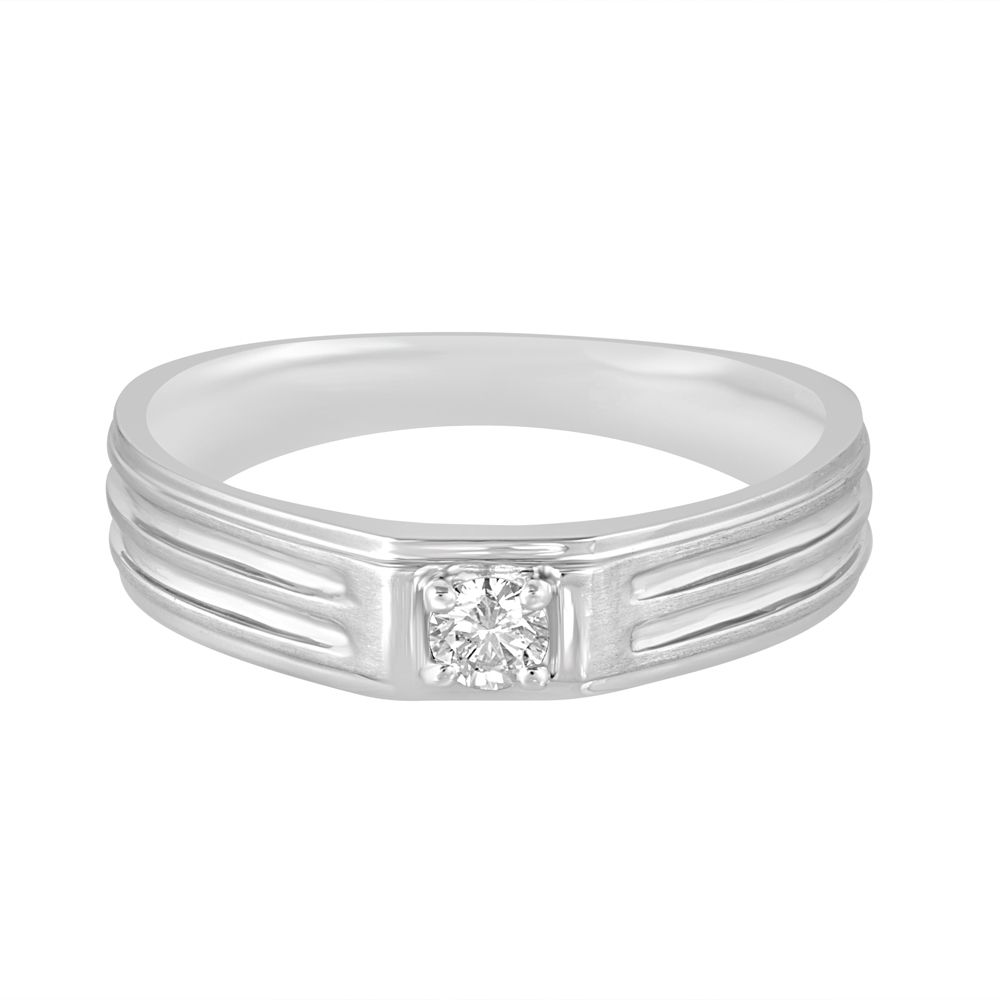 Breathtaking Diamond and 950Pt Platinum Mens Finger Ring-Rings-PMR23085-D300PPD