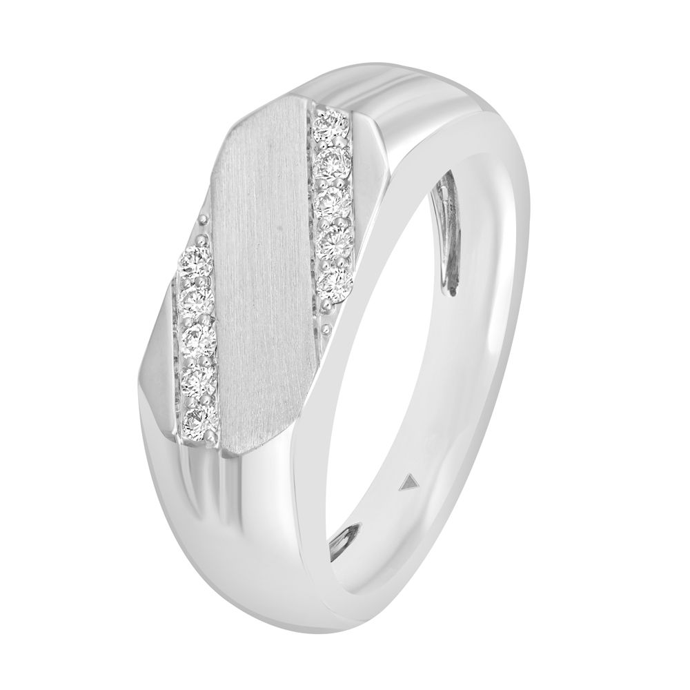 Eloquent 950Pt Platinum Finger Ring for Men-Rings-PMR23087