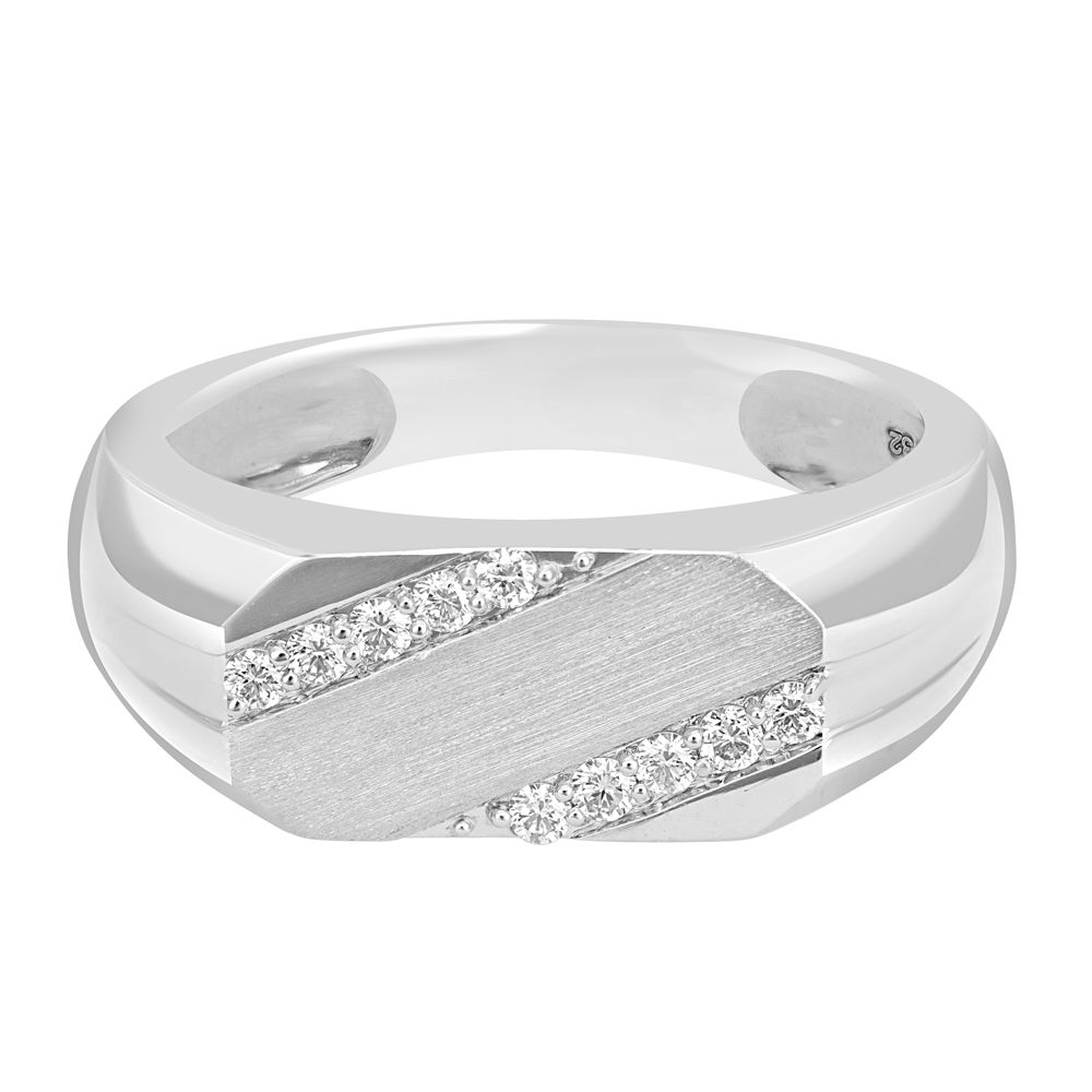 Eloquent 950Pt Platinum Finger Ring for Men-Rings-PMR23087