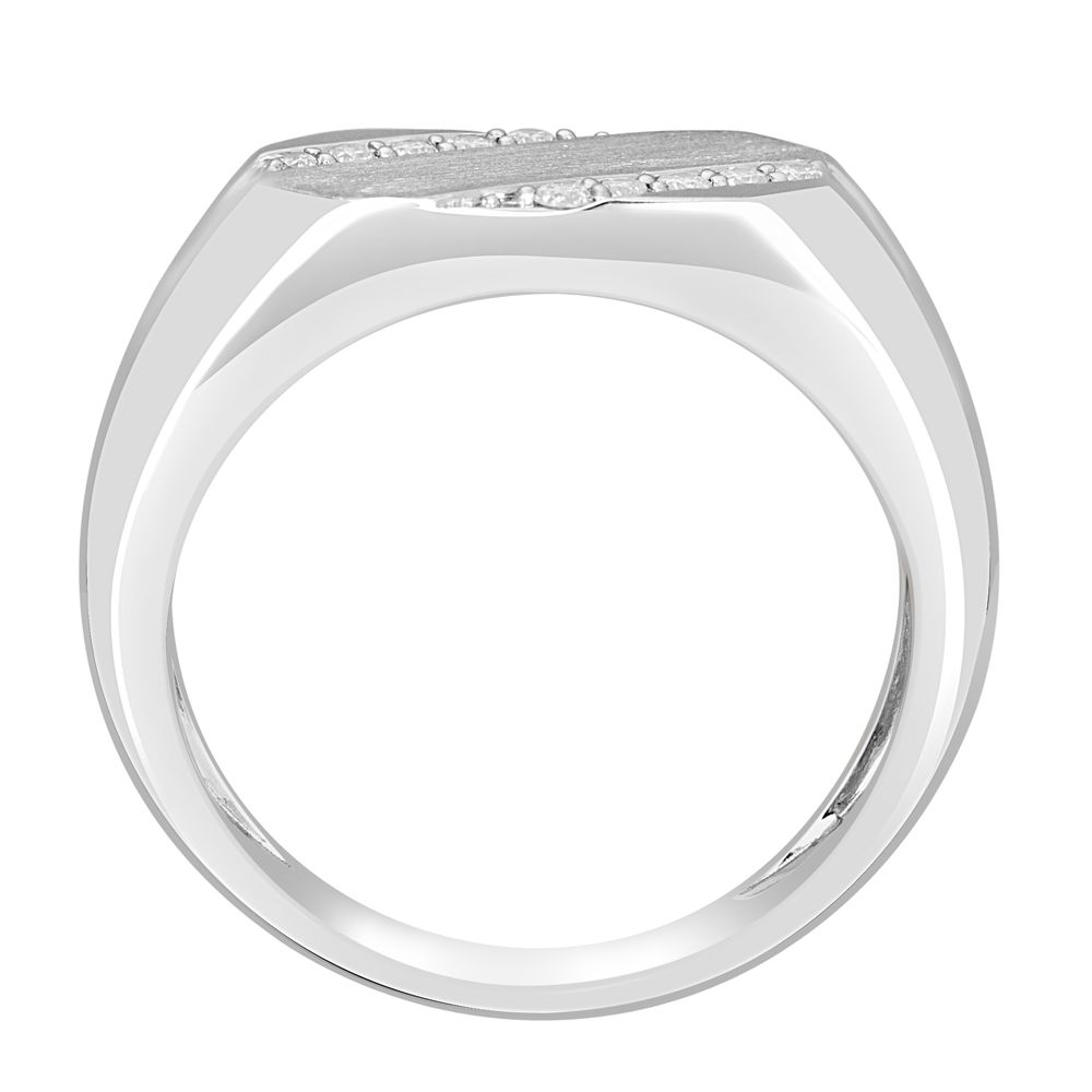 Eloquent 950Pt Platinum Finger Ring for Men-Rings-PMR23087