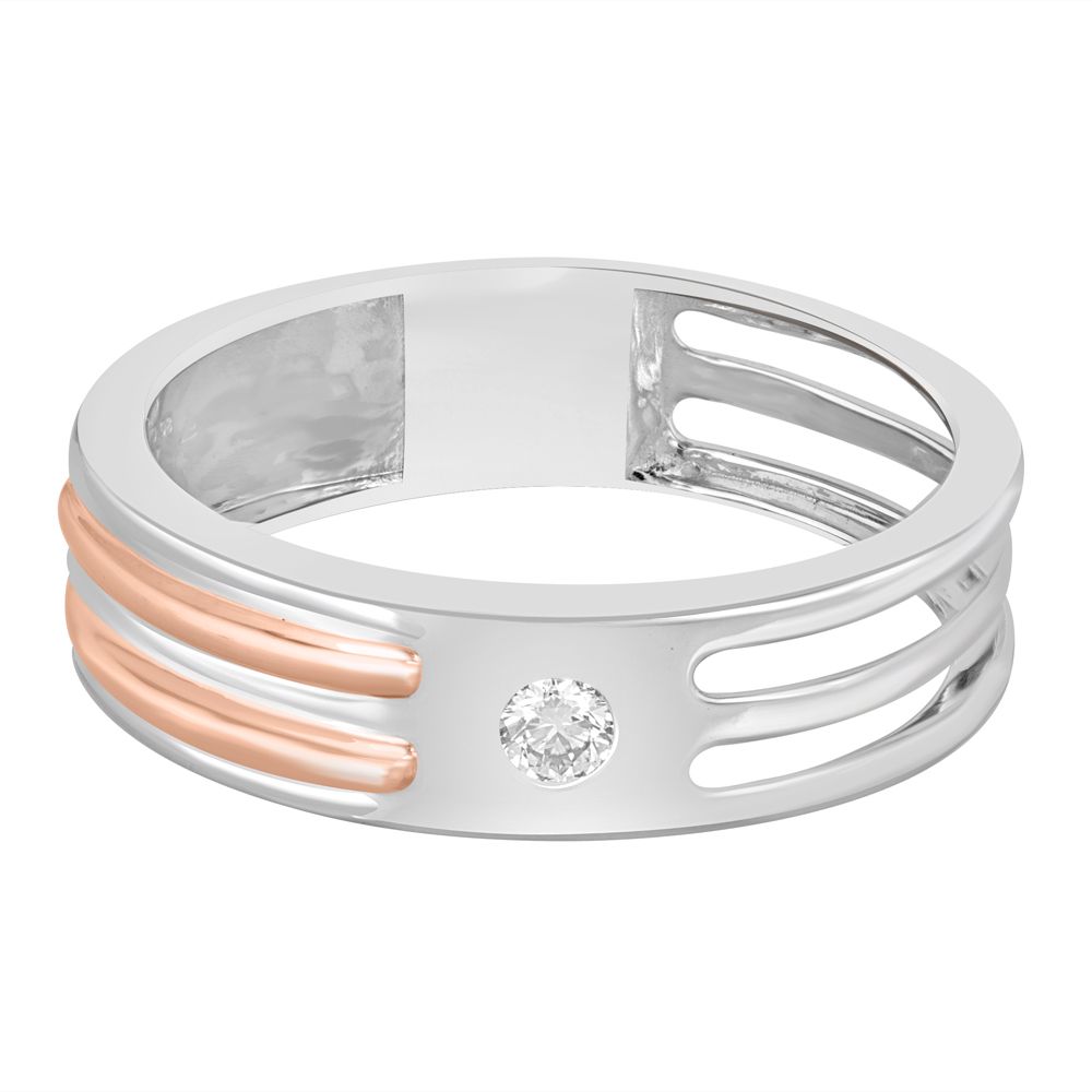 Everlasting Bonds Platinum Diamond Couple Bands-Platinum-OCR23218-D300O0D