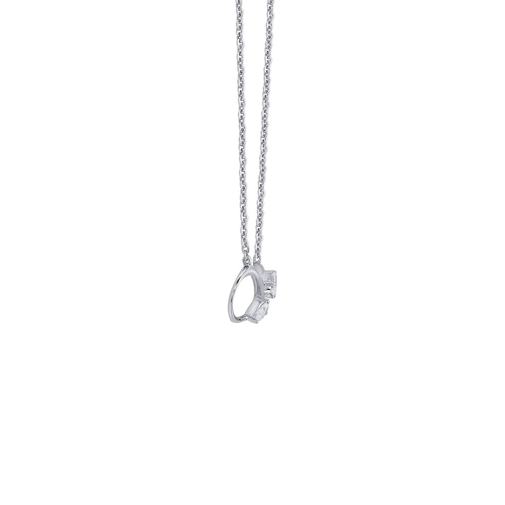 Buy Fine Infinity Design Diamond and Platinum Necklace PNK23C10