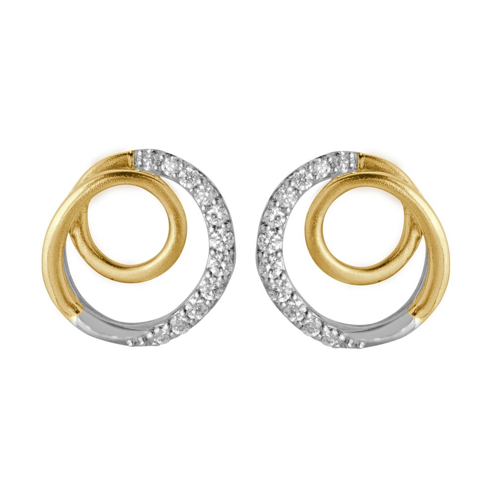 Spiral Design Earring Studs-Earrings-PPE22010-D200O0D