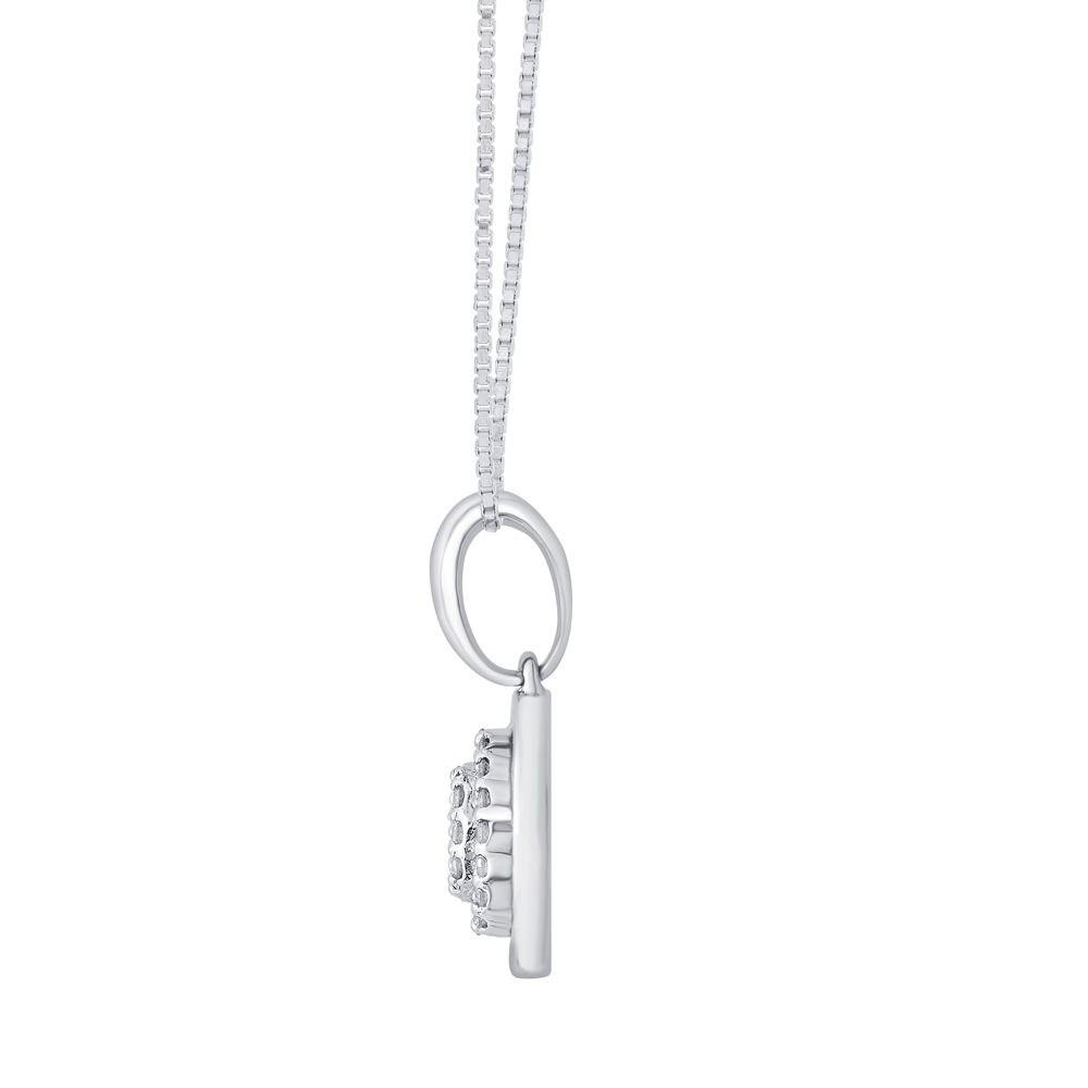 Stunning Platinum Pendant-Shop By Gender-PPS18001-D300P0D
