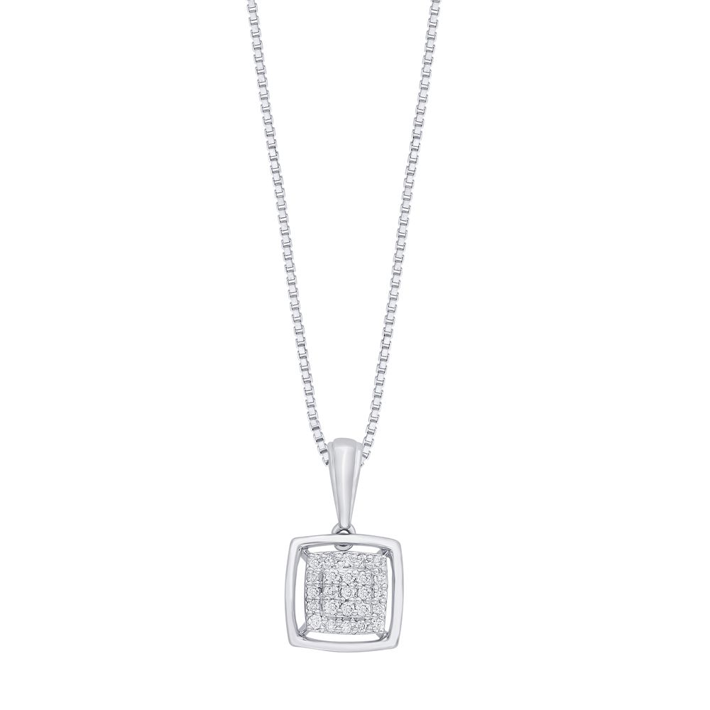 Cubic Design Diamond Pendant Set-Platinum-PSP18003-D300P0D