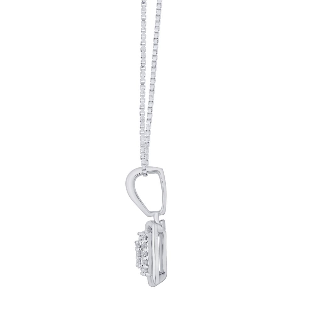 Cubic Design Diamond Pendant Set-Platinum-PSP18003-D300P0D