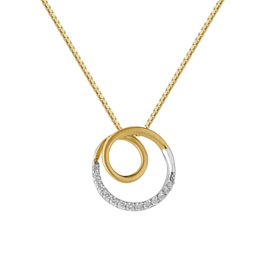 Gorgeous Rose Gold Pendant-Pendants-PPS22010-D200O0D