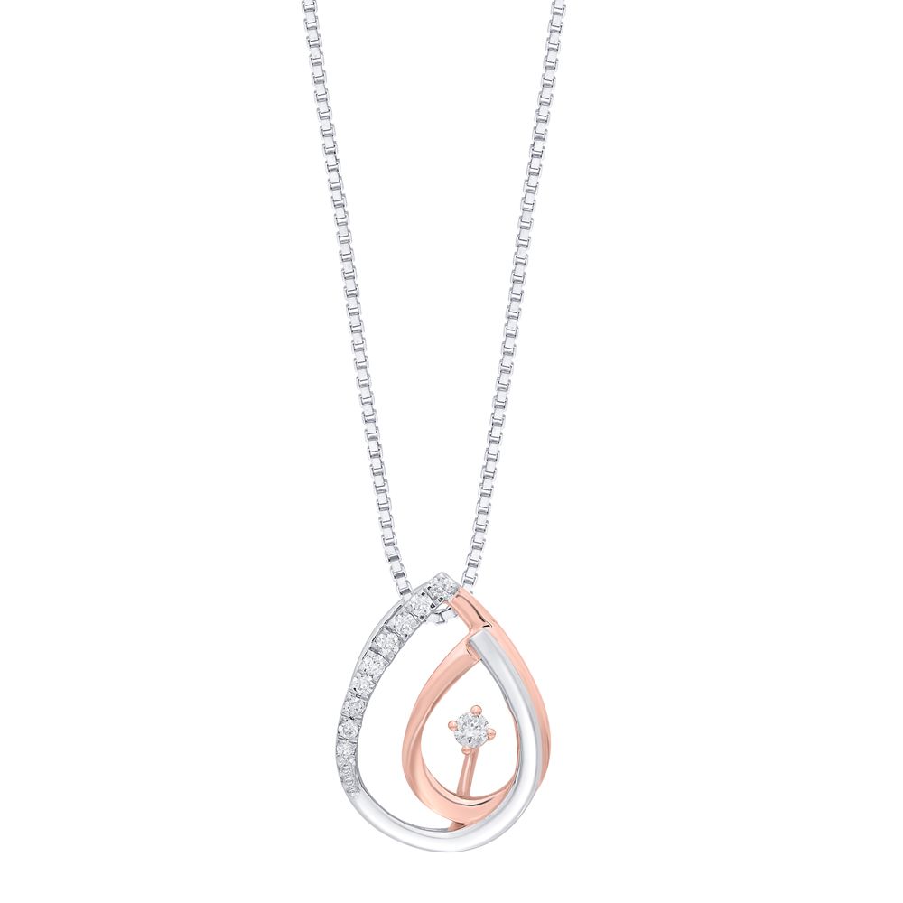 Divine Brilliance Diamond Platinum Pendant Set-Platinum-PSP22011-D200P0D