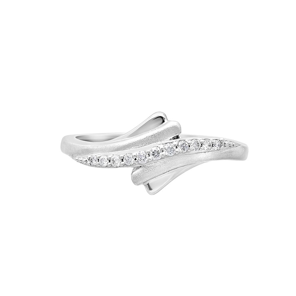 Alluring Diamond Finger Ring-Rings-PRG13011