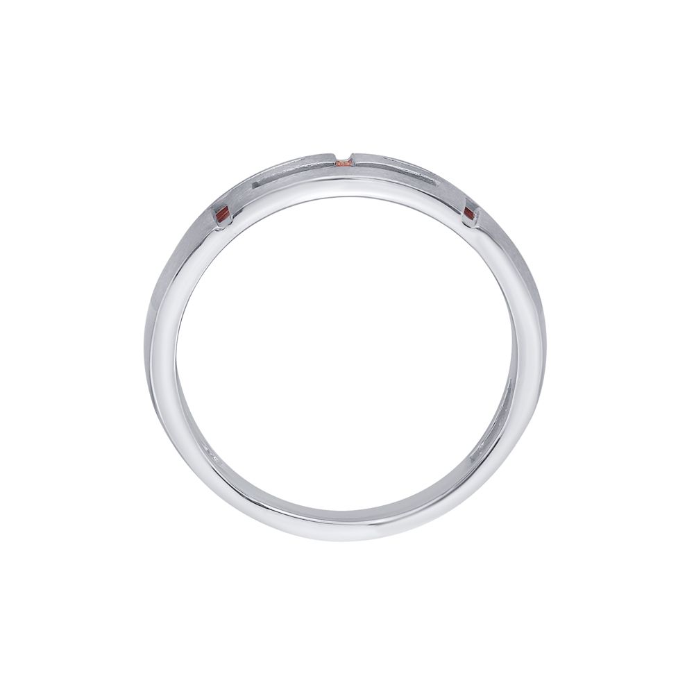 Geometric Diamond and Platinum Finger Ring-Rings-PRG16023