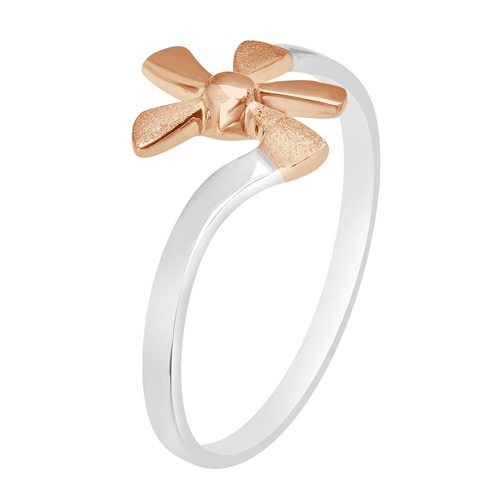 Floral Gold Ring-Rings-PRG20027