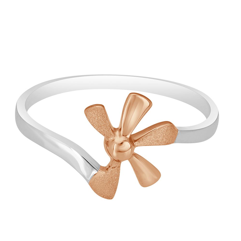 Floral Gold Ring-Rings-PRG20027