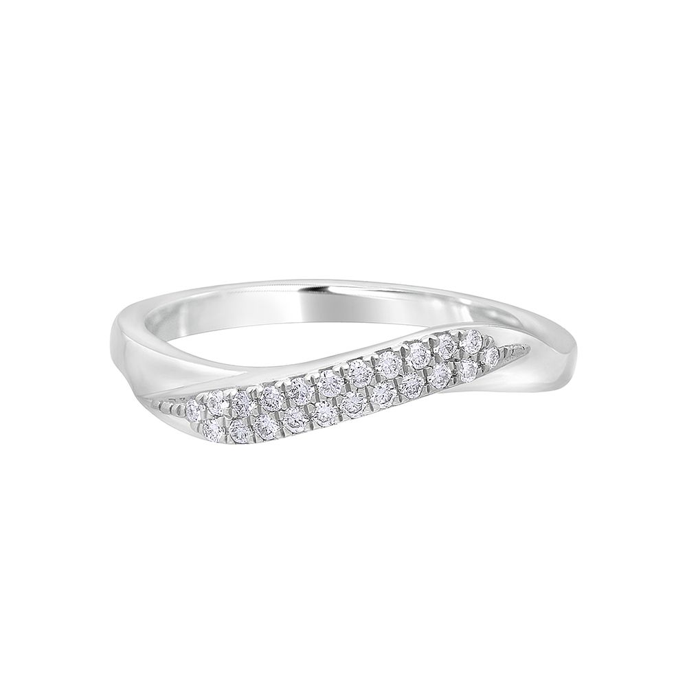 Dazzling Platinum Diamond Ring-Rings-PRG20068