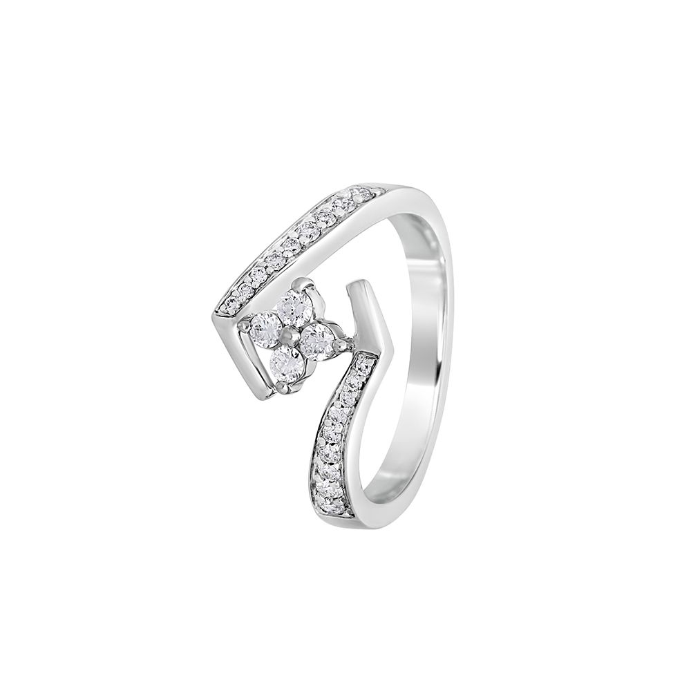 Diamond Ring in 950P Platinum-Rings-PRG22037