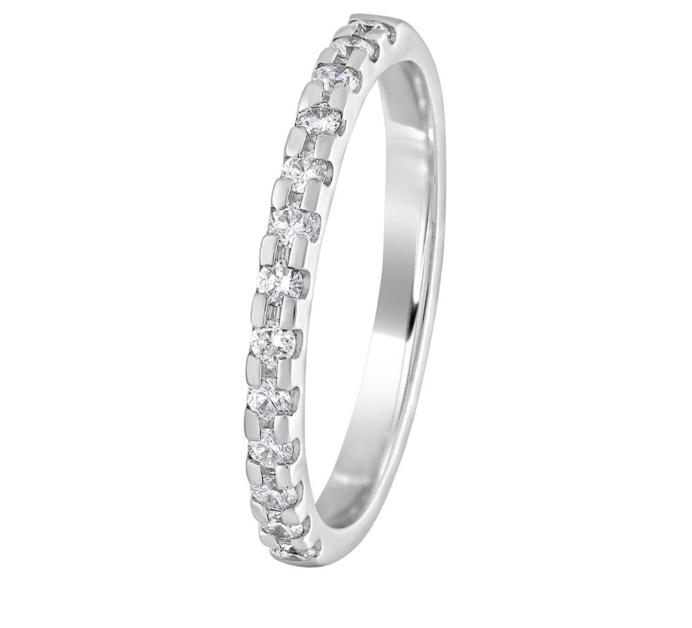 Sparkling Platinum Ring-Rings-PRG22055
