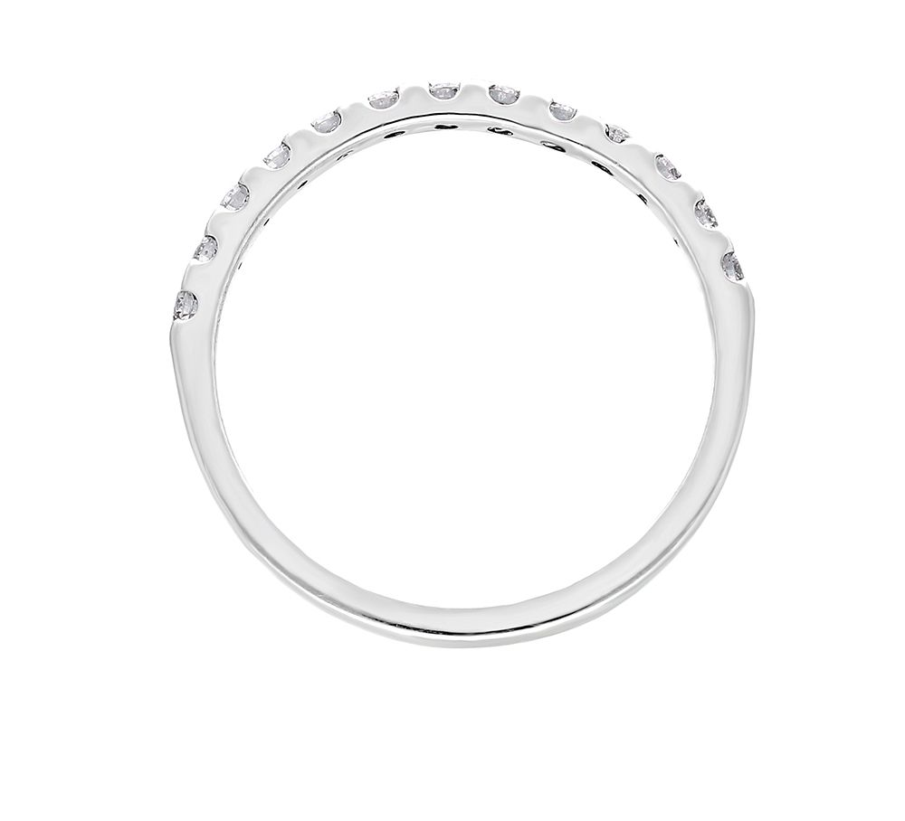 Sparkling Platinum Ring-Rings-PRG22055