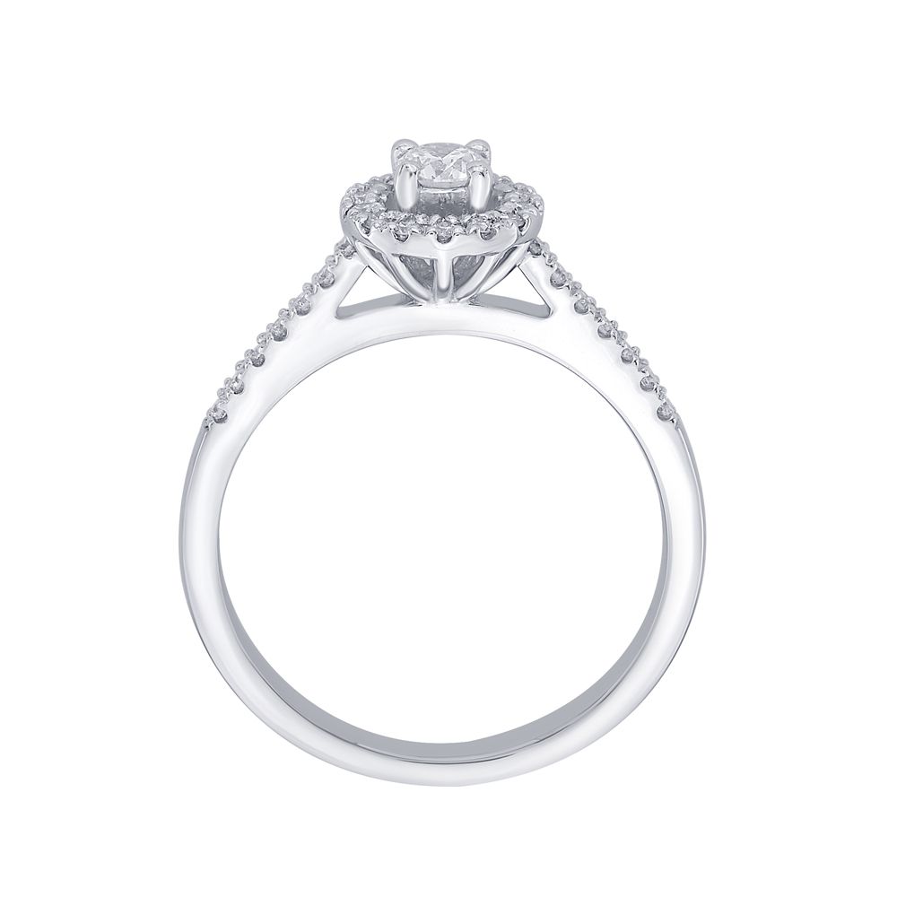 Alluring Diamond Finger Ring-Rings-PRG22056-D300PBD