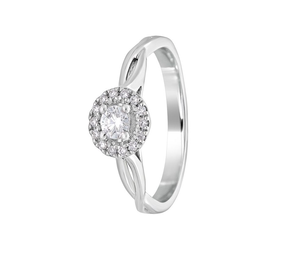 Radiant Platinum Ring-Rings-PRG22058