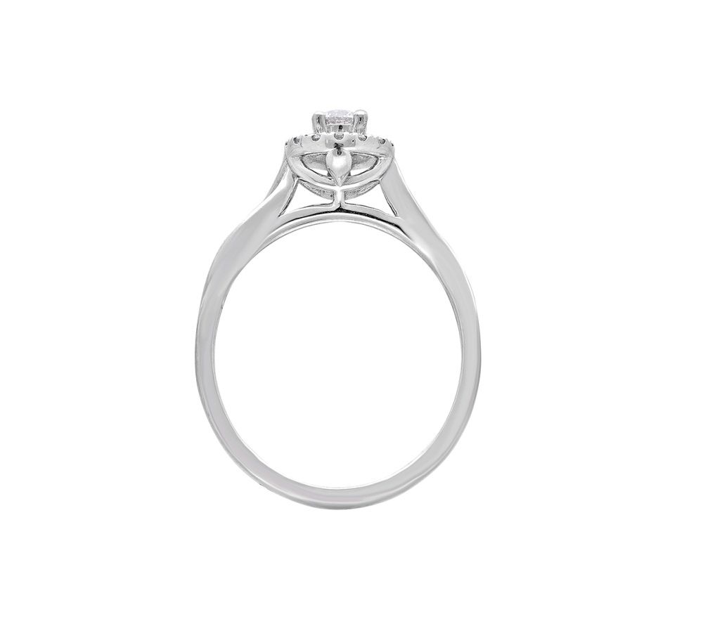 Radiant Platinum Ring-Rings-PRG22058