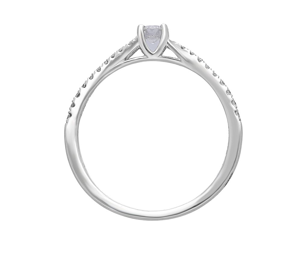 Dazzling Platinum Ring-Rings-PRG22061