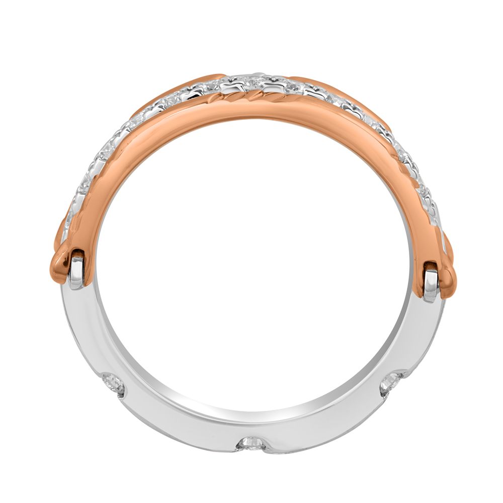 Textured 950Pt Platinum Ring-Rings-PRG23006