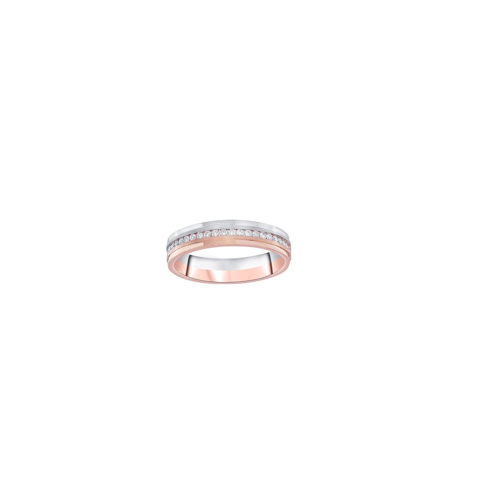 Textured Diamond Ring in Platinum-Rings-PRG23040