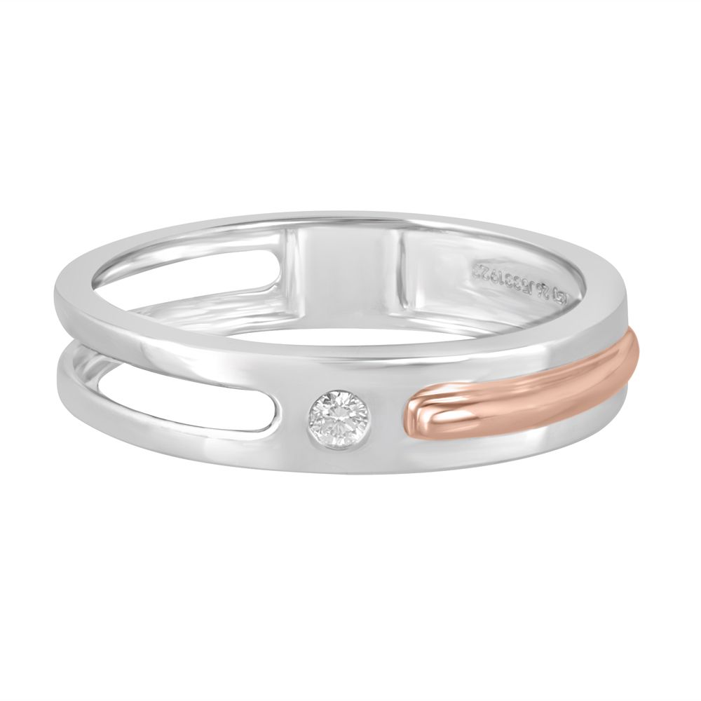 Artistic Rose and 950Pt Platinum Ring-Rings-PRG23098