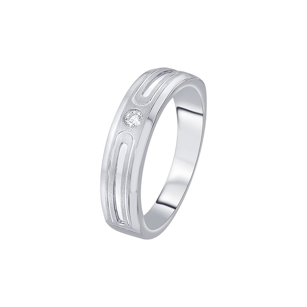 Statement Geometric Mens Groom Set-Platinum-OBX23023-D000O0D