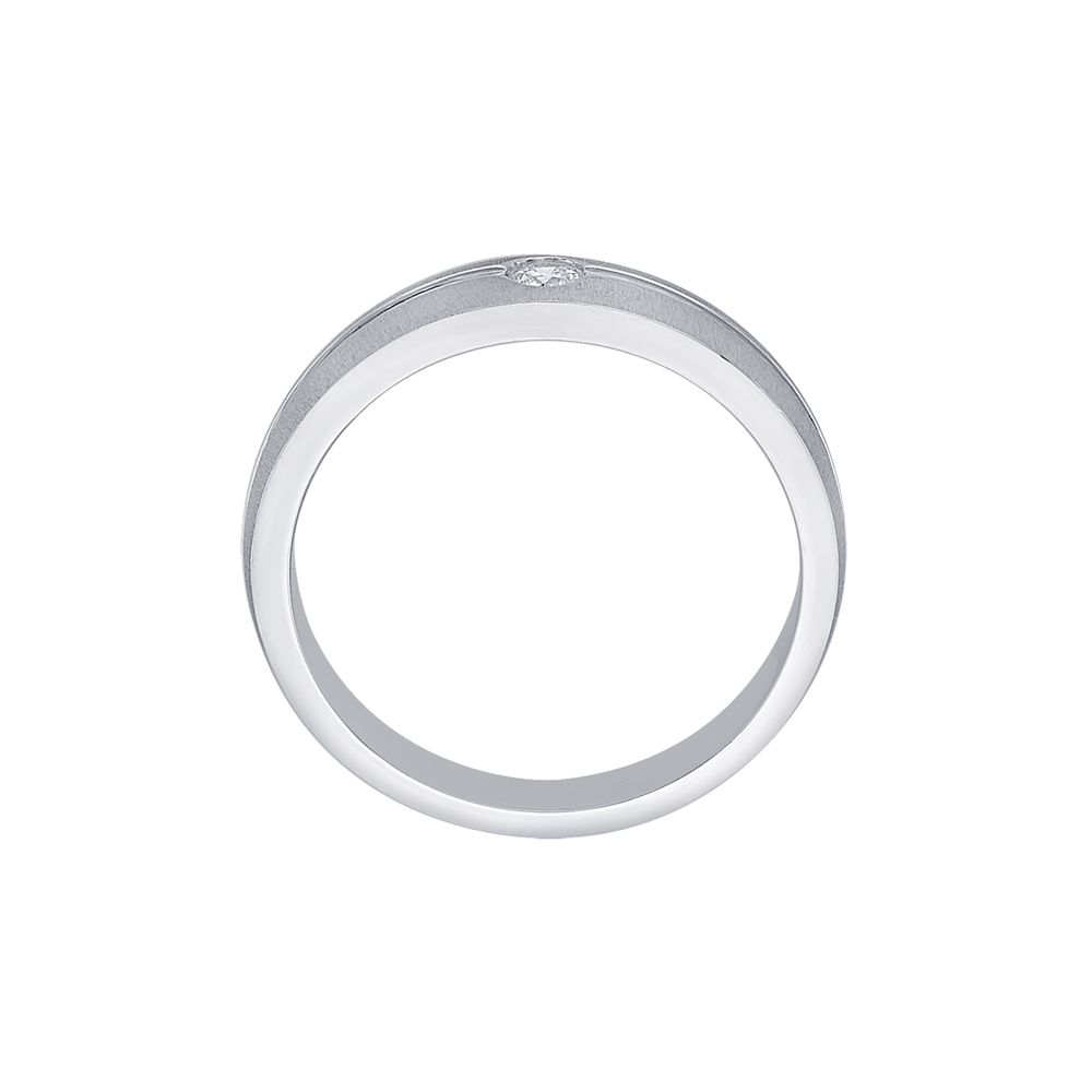 Sparkling Diamond Mens Finger Band-Rings-PRG23K01