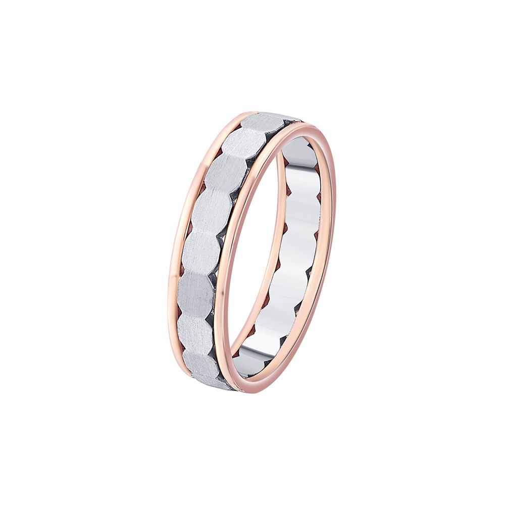 Classic Mens Dual Toned Finger Band-Rings-PRG23K05