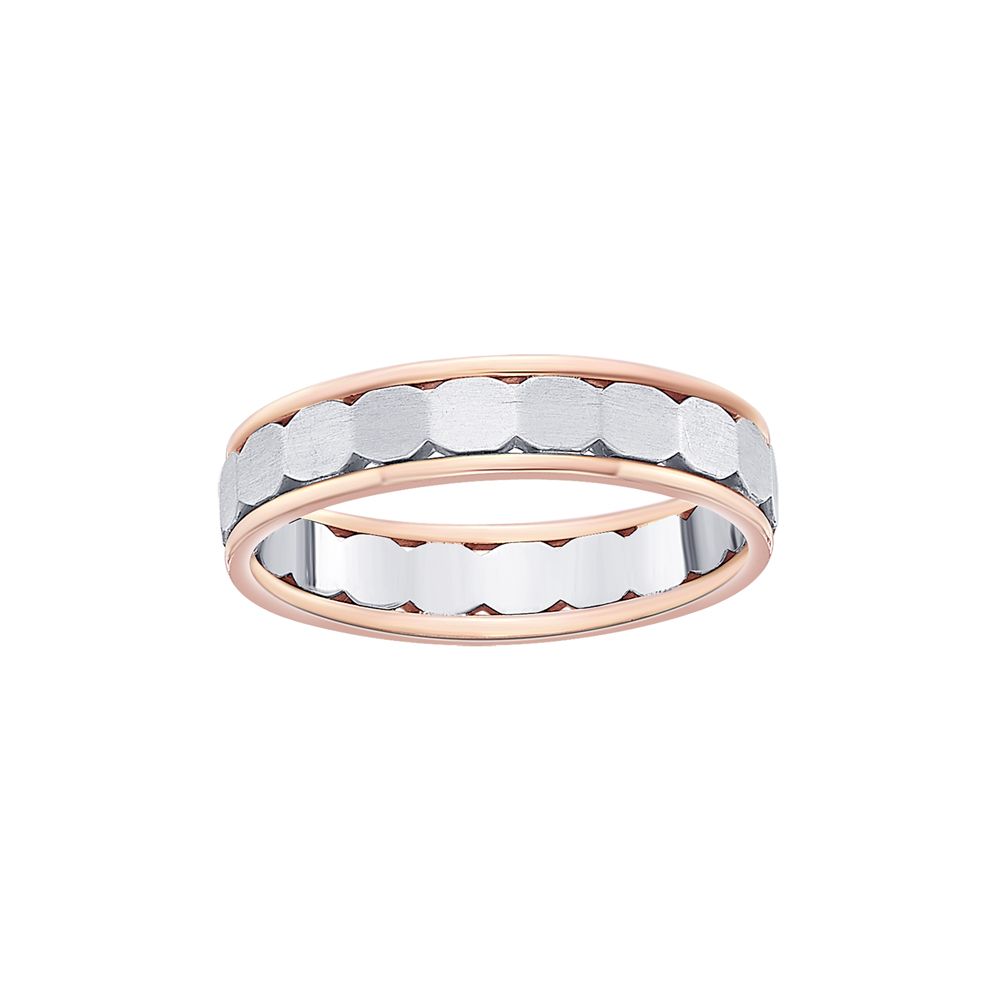 Classic Mens Dual Toned Finger Band-Rings-PRG23K05