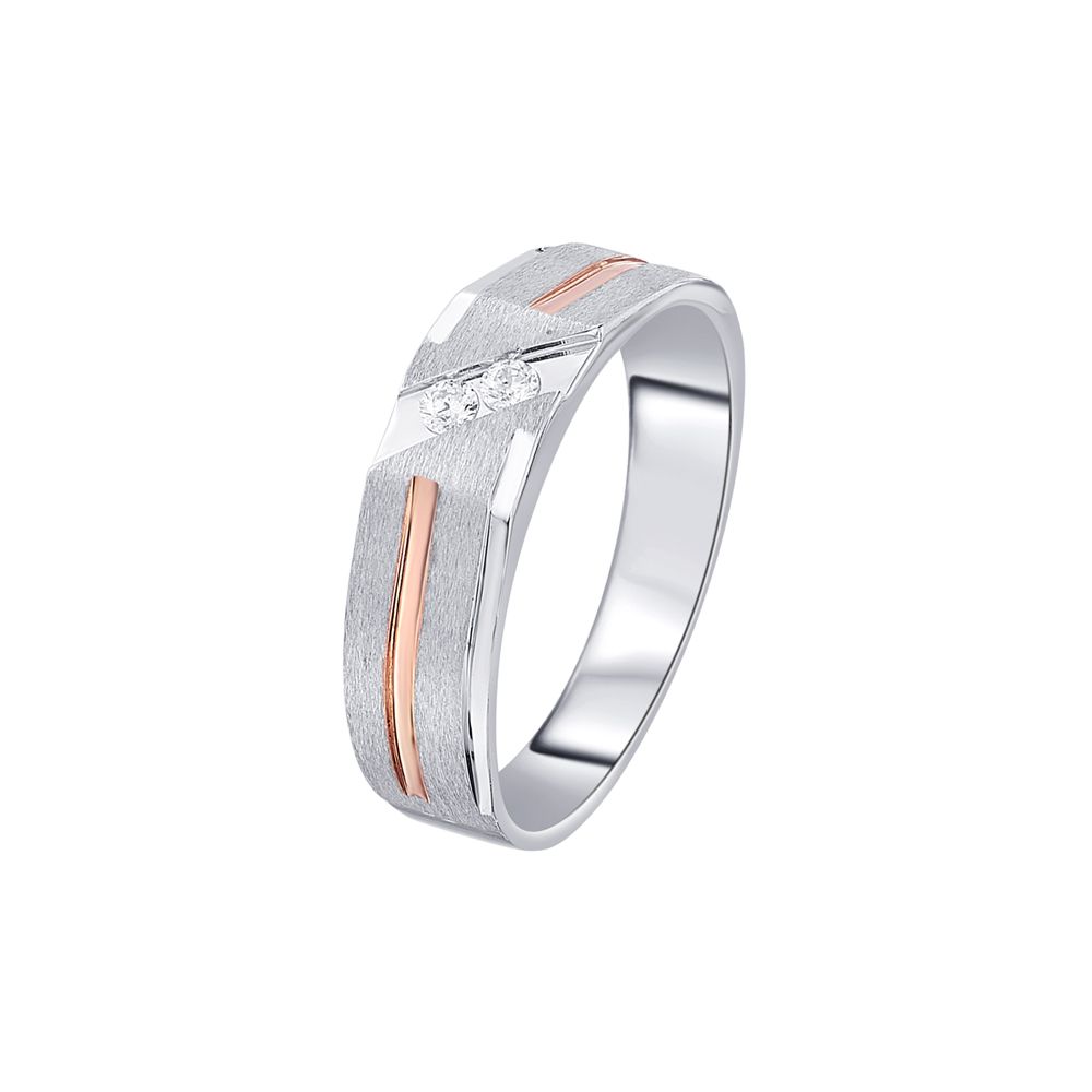 Enigmatic Mens Diamond Finger Band-Rings-PRG23K13