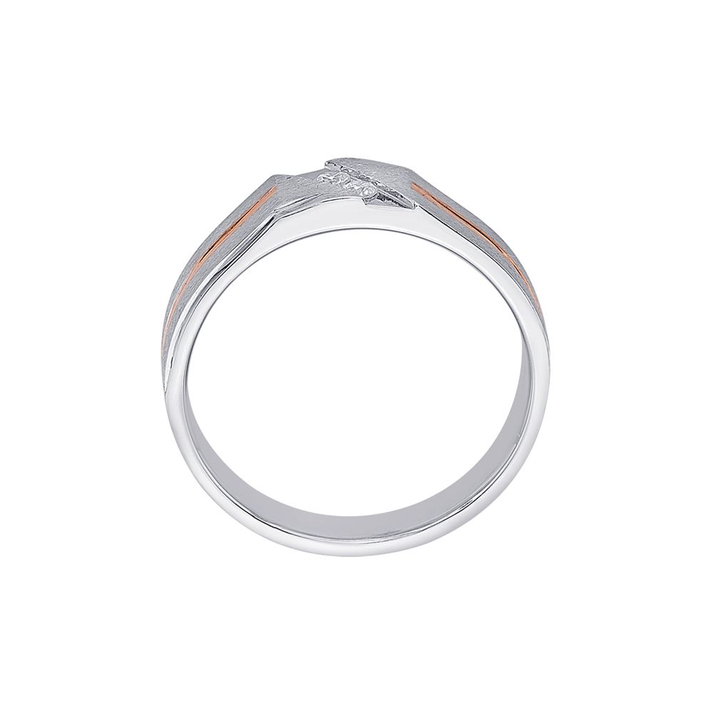 Enigmatic Mens Diamond Finger Band-Rings-PRG23K13