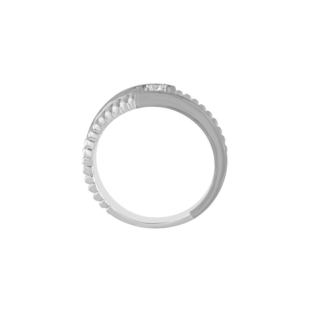 Enigmatic Mens Diamond Finger Band-Rings-PRG23K23