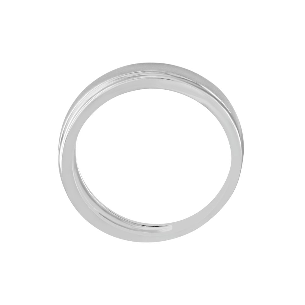 Quintessential Platinum Mens Band-Rings-PRG23K24