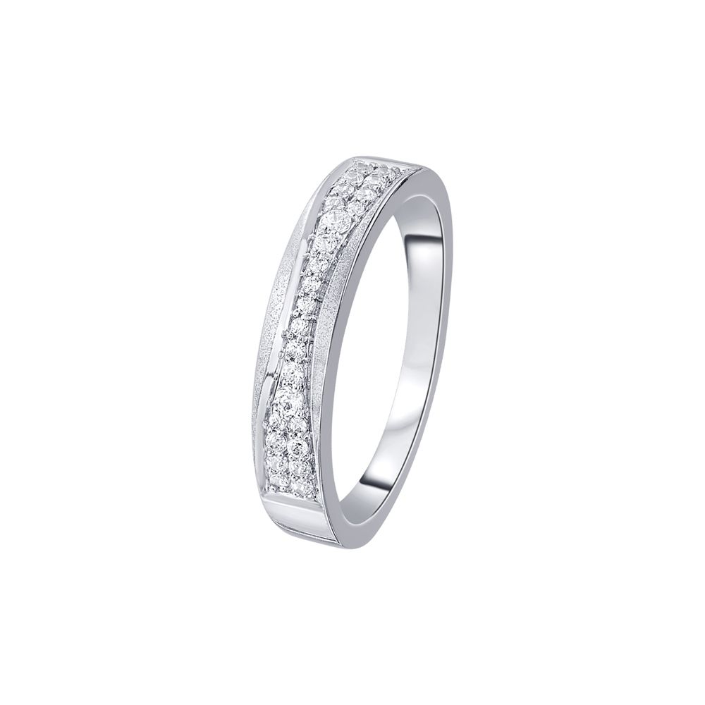 Timeless Platinum Finger Band-Rings-PRG23K78