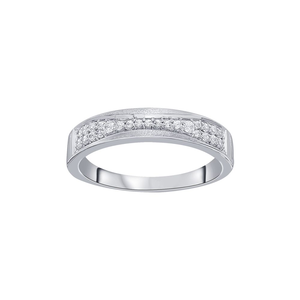 Timeless Platinum Finger Band-Rings-PRG23K78
