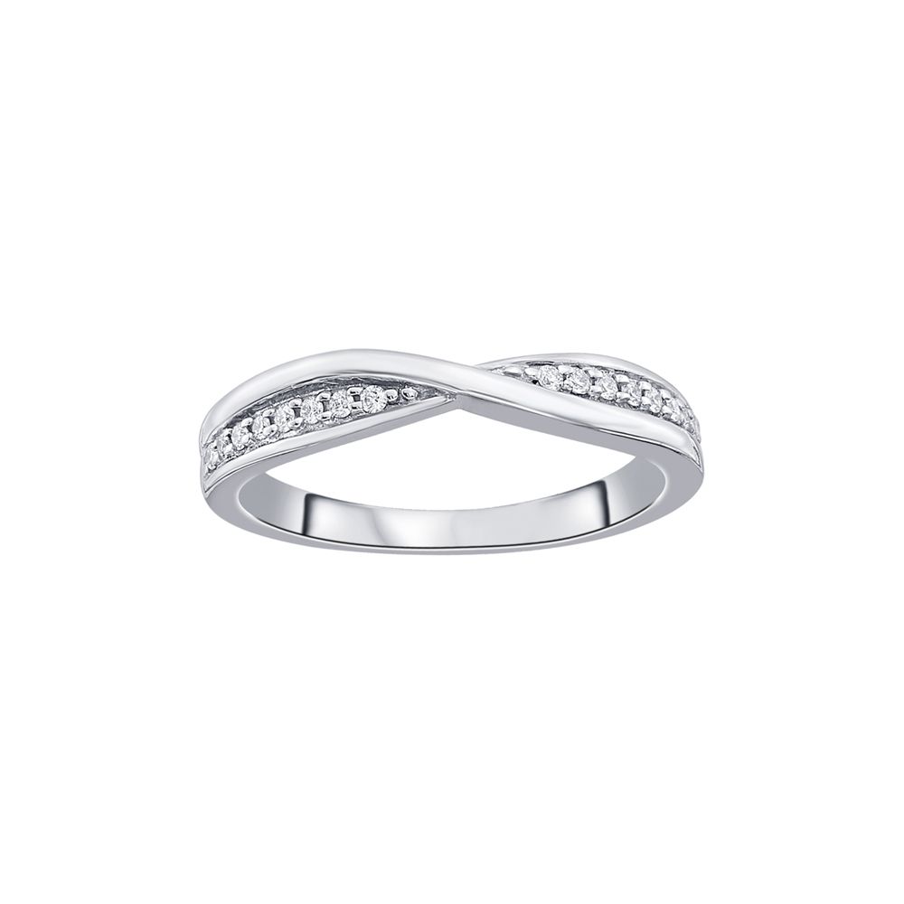 Stunning Infinity Diamond Finger Band-Rings-PRG23K79