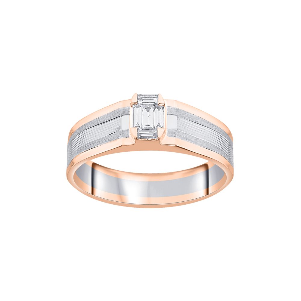 Eternal Love Rose Gold Couples Finger Bands-Platinum-OCR24004-D300OLD