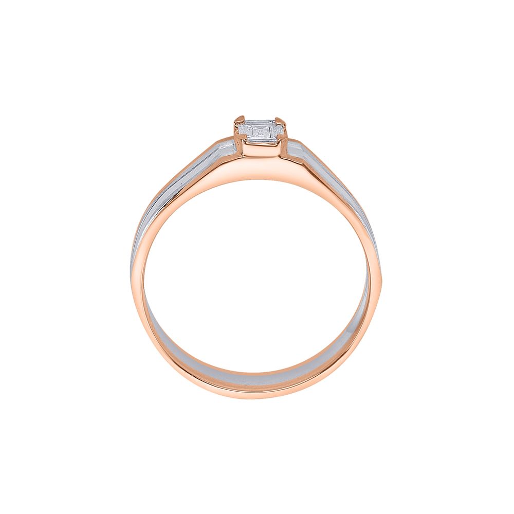 Eternal Love Rose Gold Mens Finger Band-Fathers day-PRG23K88