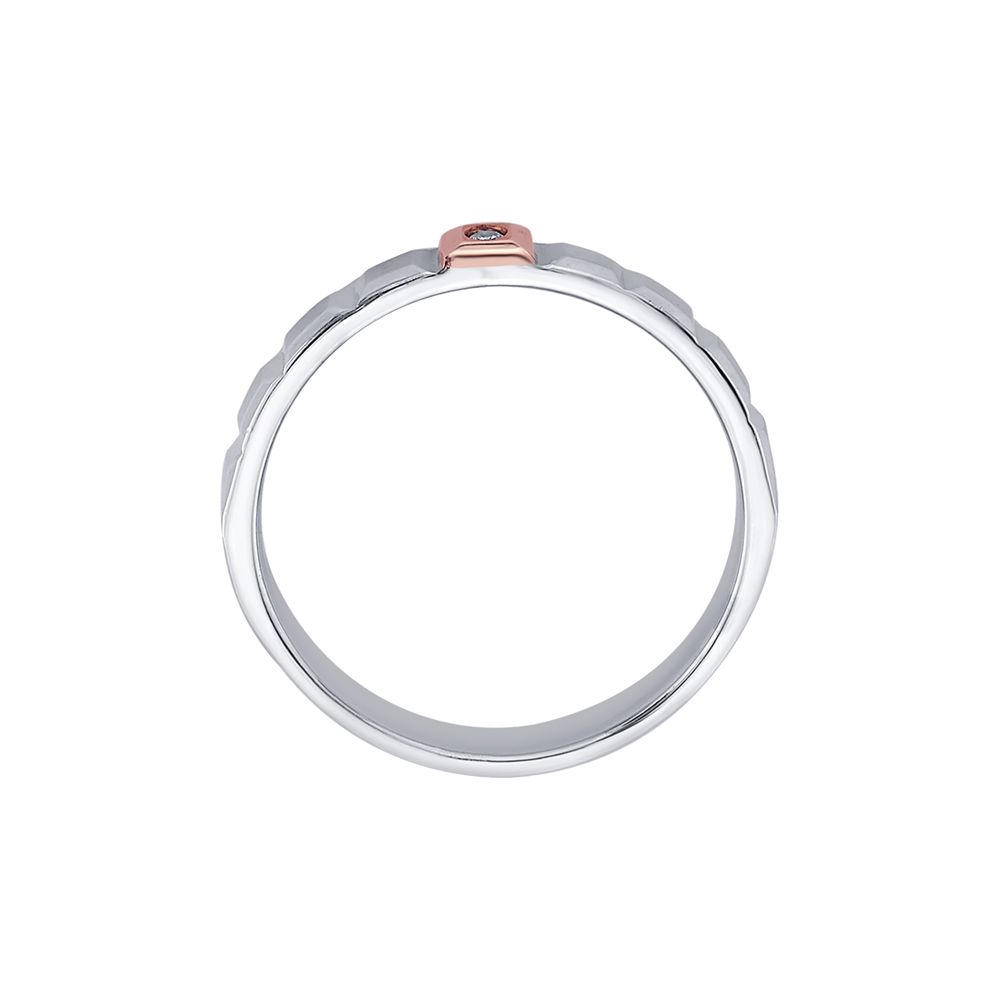 Eclectic Diamond and Platinum Womens Band-Platinum-PRG23M14