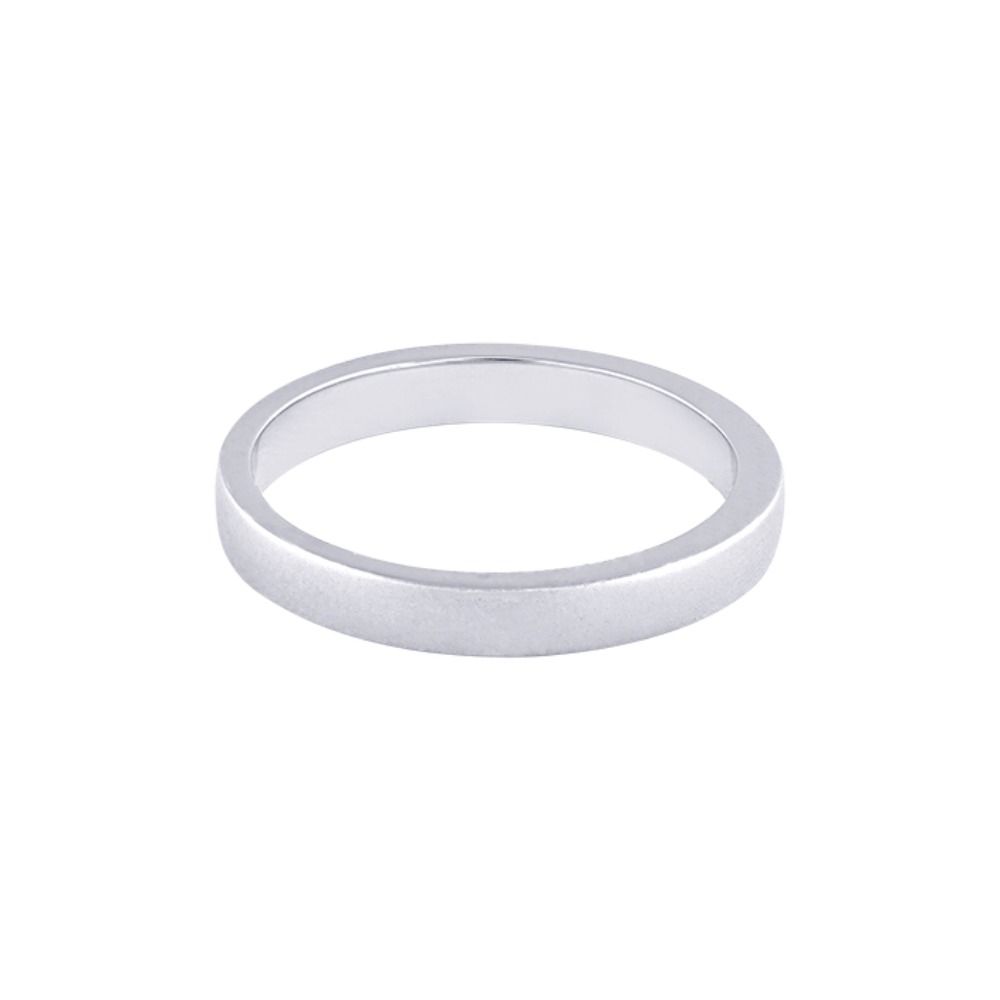 Subtle Platinum Mens Finger Band-Rings-PRG24K02