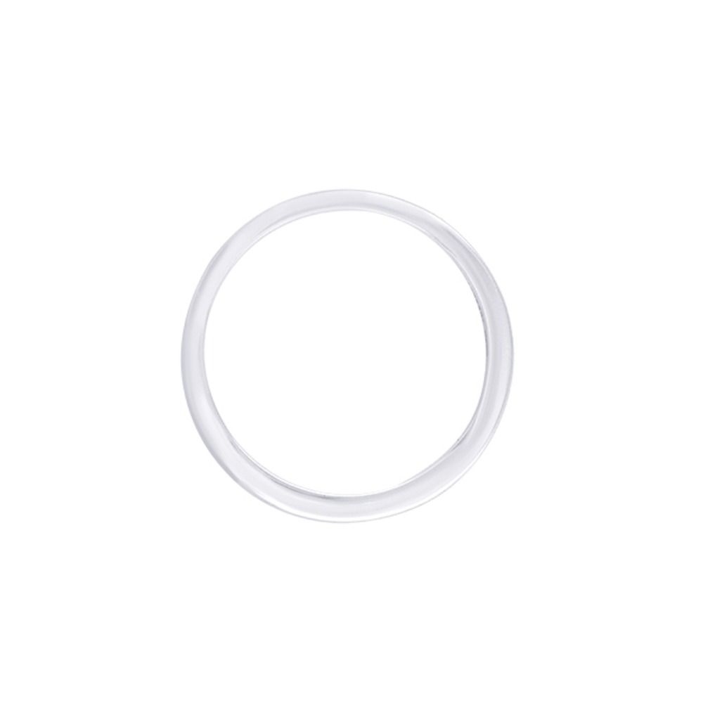 Subtle Platinum Mens Finger Band-Rings-PRG24K02